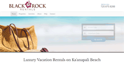 Desktop Screenshot of blackrockrentals.com